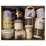 34 Mugs With Various Designs and Logos
