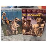 Two John Wayne Collector's Series VHS Box Sets, Ea