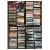 Extensive Cassette Tape Collection Featuring Vario