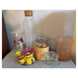 Decorative Glassware Vases and Candle Holders Asso