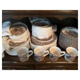 Heritage Hall Ironstone Dish Set with Multiple Pat