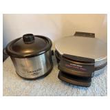 Waffle Iron and Crock-Pot Little Dipper Duo