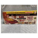 Red Copper 5 Minute Chef Electric Meal Maker with