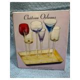 Chateau Orleans New in Box Set of Six Cordials and