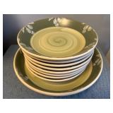 Villa Romana Hand-Painted Italian Ceramic Serving