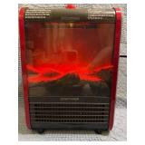 Sylvania Ceramic Small Space Heater with Simulated