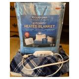 Two Electric Blankets, One in Original Packaging