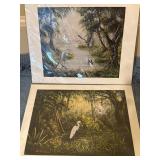 Two High-Quality Prints by M.J. Sturdivant, 14ï¿½ï¿½x1