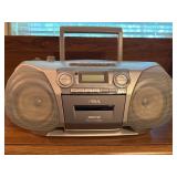 Portable CD/Cassette Player/Radio with MP3 Compati