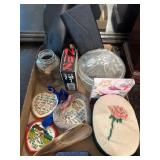 Lot Including Decorative Items, Accessories, and G