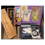 Color Your Tarot Boxed Set, Illuminated Magnifier,