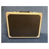 Black and Aluminum Storage Case with Combination L