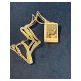Catholic Scapular Pendant of St. Simon Stock and O