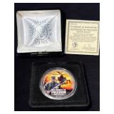 Defenders of Freedom 2003 Silver Eagle Coin with C