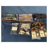 Outdoor Survival and Camping Gear Lot With First-A