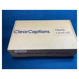 ClearCaptions Phone System with Box and Materials