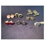 Vintage Cufflinks with Themed Designs