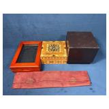 Boxes Including Wooden, Decorative, and Velvet Pou