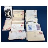 First Day of Issue Covers Featuring U.S. Stamps