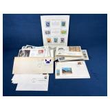 Worldwide First Day Covers and Stamp Sheets