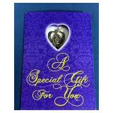 Miraculous Medal Necklace With Heart Pendant and P