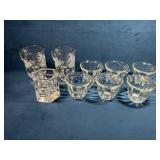 Rosenthal Glassware With Etched and Frosted Detail