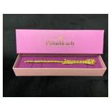 PalmBeach Gold-Toned Panther Bracelet With Cubic Z