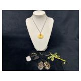 Jewelry and Accessories Including Necklace, Earrin
