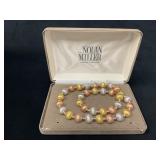Nolan Miller Glamour Collection Tri-Color Necklace