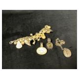 Costume Jewelry: Charms, Pendants, and Necklace