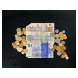 Canadian & Dutch Banknotes and Euro Coins