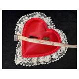 Gold-Tone Avon Arrow Pin with Heart-Shaped Cushion