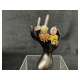 Five Assorted Rings, Sizes 6-10