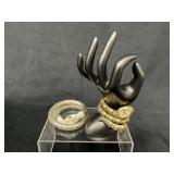 Kenneth J Lane Snake-Themed Wristwatch, Snake Wrap