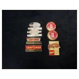 Craftsman, Harolds Gun Club, and Baseball USA Pins