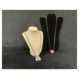 Necklaces Featuring Snowman Pendant and State-Shap