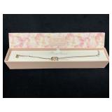 Mia Sarine Sterling Silver Bracelet with Elephant