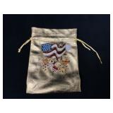 Lunch at the Ritz 2GO Brooch With American-Themed