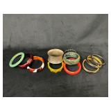 Bangles in Various Materials and Designs