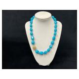 Nolan Miller Classic Collection Blue Bead Necklace