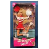 University Barbie Wisconsin Cheerleader Doll