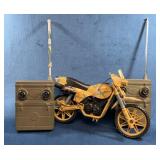 Remote Control Camouflage Toy Motorcycle Set