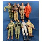 8 12-Inch Military Action Figures