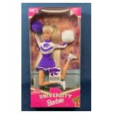 University Barbie Kansas State Cheerleader