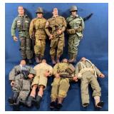 GI Joe and Action Figure Military Lot
