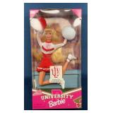 Indiana University Cheerleader Barbie Doll