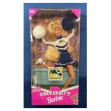 University Barbie Michigan Cheerleader Doll