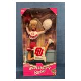 University Barbie Oklahoma Cheerleader Doll