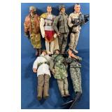 7 Military Action Figures