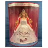 2001 Holiday Celebration Barbie Doll